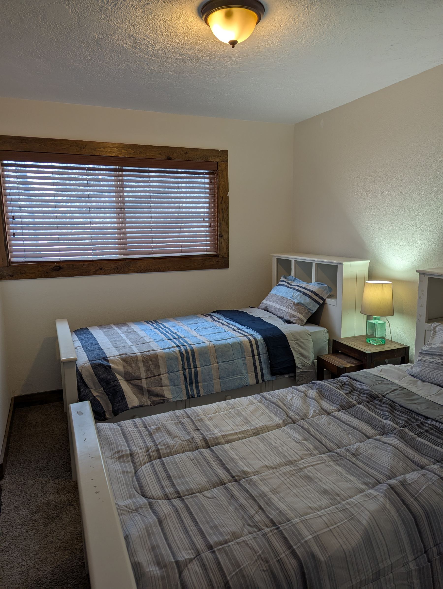 Bedroom with two twin beds